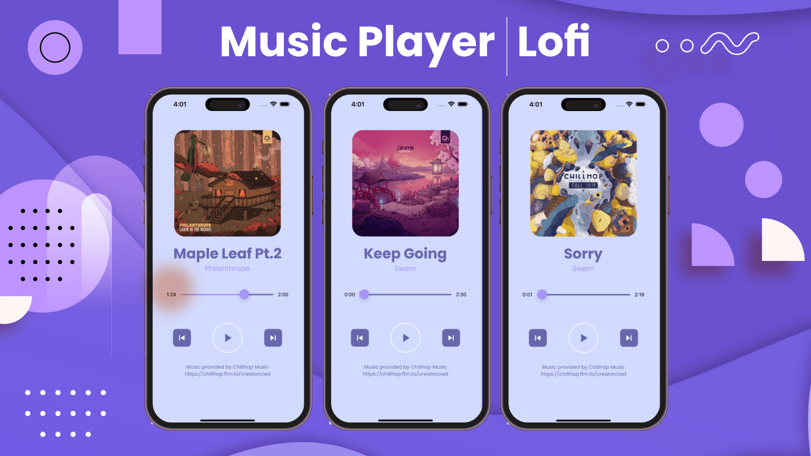 Lofi Music Player